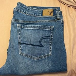 American Eagle Long, boot cut jeans